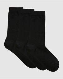 Levante - 3 Pack Mercerised Cotton Sock