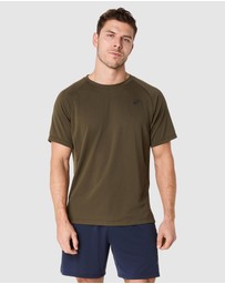 ASICS - Actibreeze Panel Jacquard Short Sleeved Top - Men's