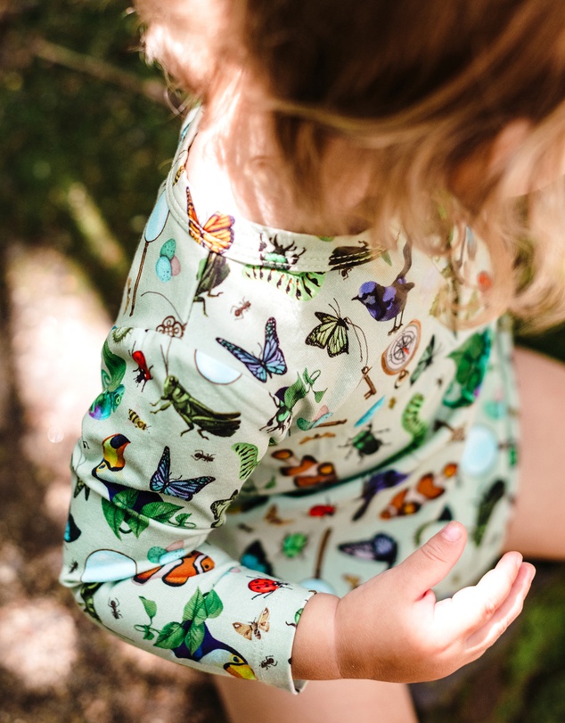 Fleur Harris - 'Beautiful World' Drift Bodysuit in Basil