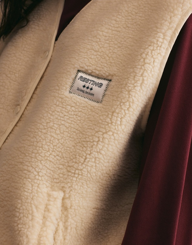Resting - Double Brushed Flannelette Banksy Vest