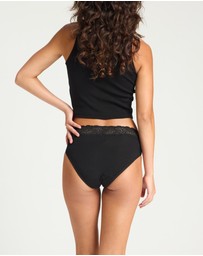 Modibodi - Sensual Hi Waist Period Bikini Mixed Absorbency 3 Pack