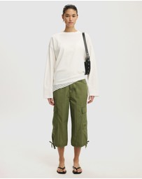 Cotton On - Oversized Boxy Long Sleeve Tee