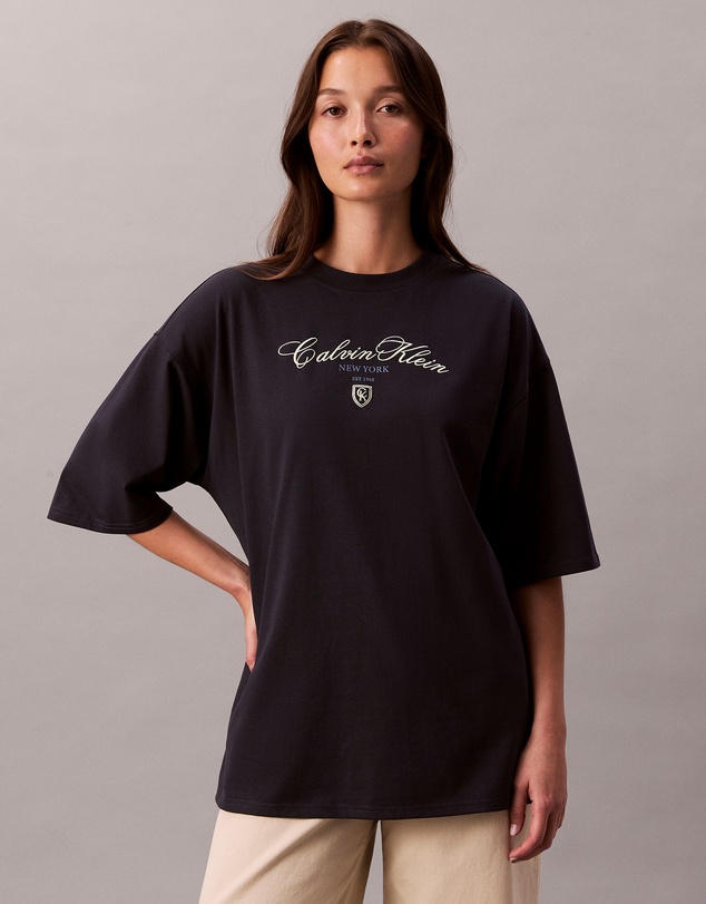 Calvin Klein Jeans - Script Logo Graphic Relaxed T-Shirt