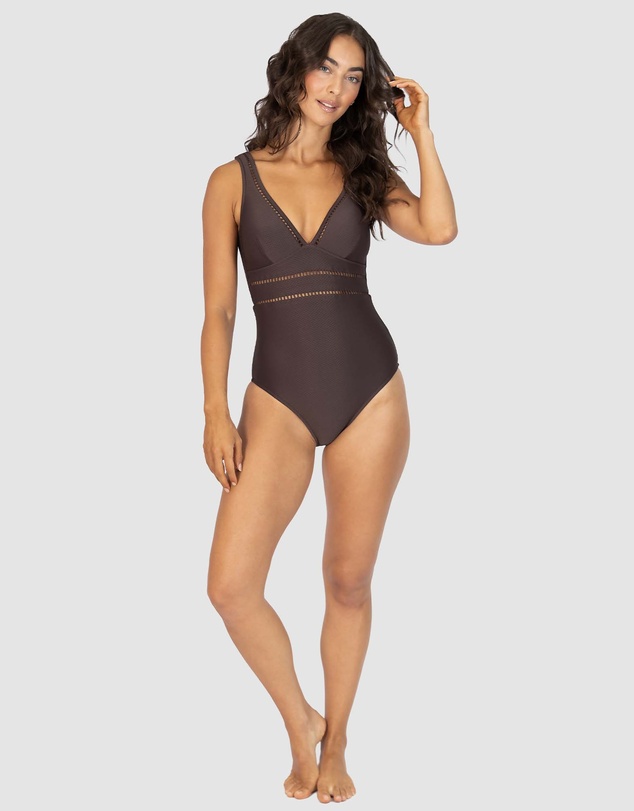 Baku Swimwear - Rococco Longline One Piece Swimsuit