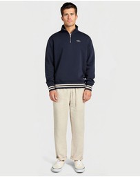 Academy Brand - Academy Contrast 1/4 Zip Sweat