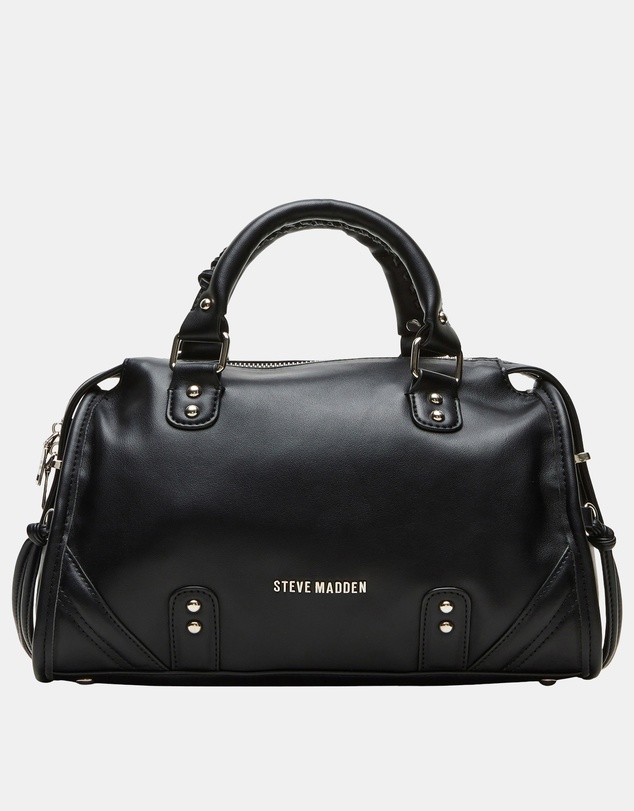 Steve Madden - BRiggs Black/Silver Handbags