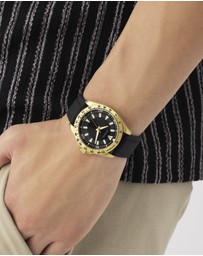 GUESS - GUESS Men's Gold-Tone Analogue Watch