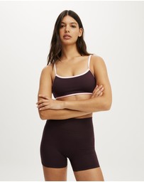 Cotton On Body Active - Ultra Soft Double Strap Back Crop