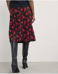 Seasalt - Seasalt Cornwall Navy Forest View Skirt