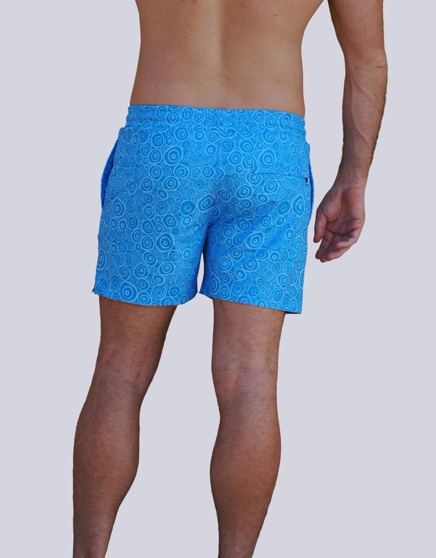 Gali Swimwear - Para-Kiira Baaka Cyan Swim Short
