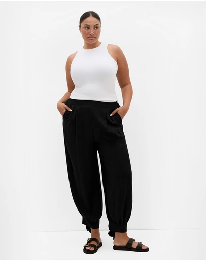 City Chic - Billie Tie Hem Pant