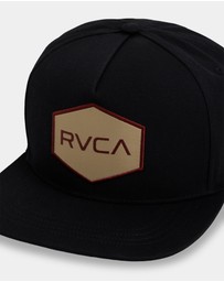 RVCA - Mens Commonwealth Patch Snapback Cap