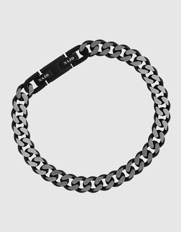 Najo - Nero Men's Steel Chain Bracelet