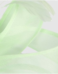 Max Alexander - Organza Mint Racing Fascinator