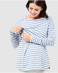 Ripe Maternity - Lionel Long Sleeve Nursing Tee