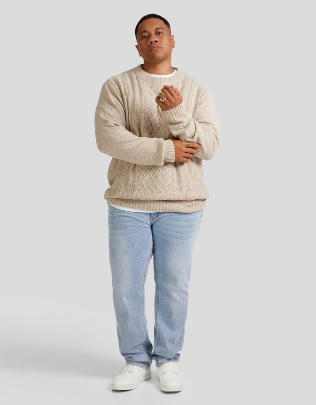 Johnny Bigg - Cable Knit Sweater