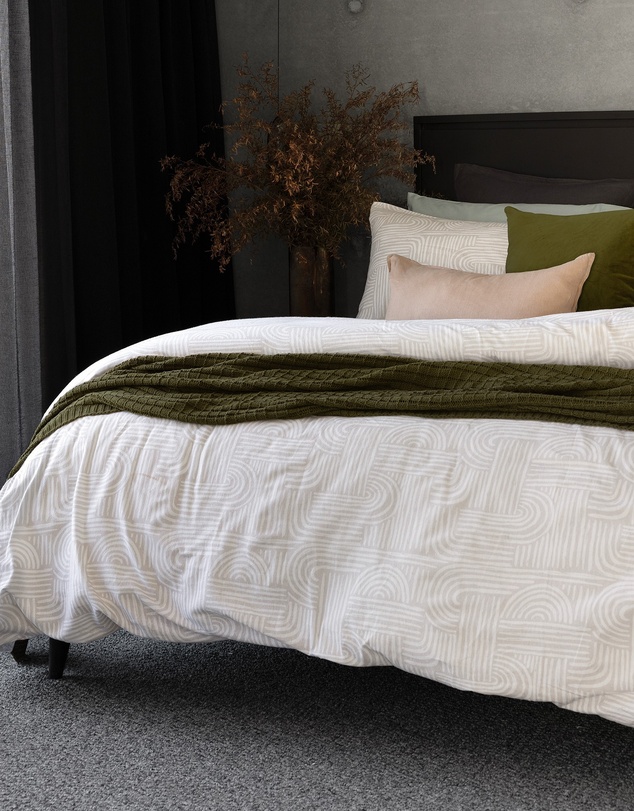 Bambury - Bowie Flannelette Quilt Cover Set