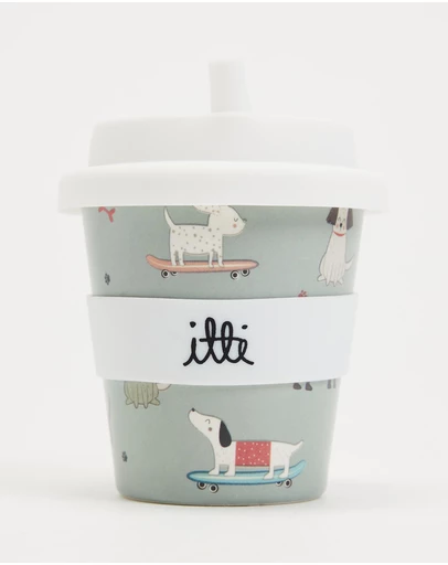 itti bitti - Reusable Baby Cino Cup with 2 Straws - Doug's Playmates