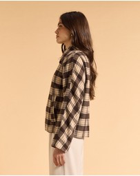 MVN - Plaid Short Jacket