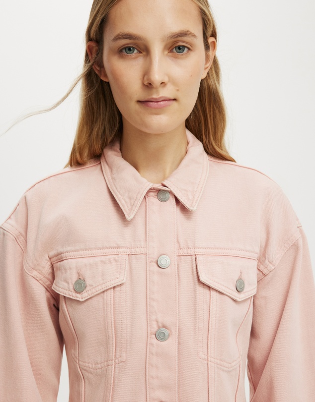 Cotton On - Alva Cinched Denim Jacket