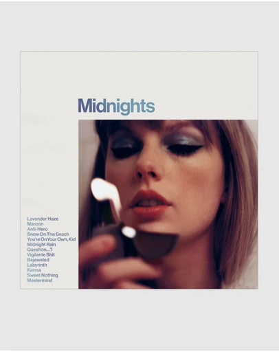 Universal Music - Taylor Swift Midnights Vinyl Album Moonstone Blue