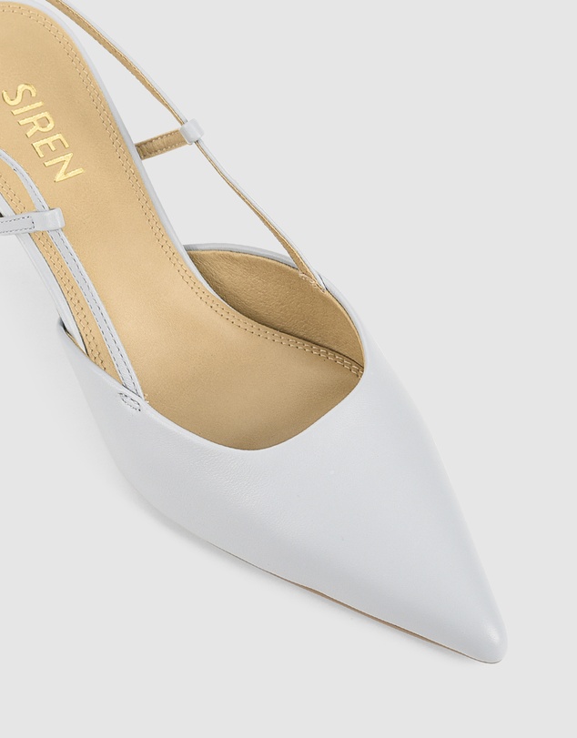 Siren - Yoyo Slingback Kitten Heels