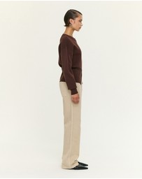 Staple the Label - Elvie Zip Knit Top