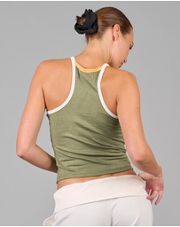 Love and Nostalgia - Goody Two Shoes Rib Singlet