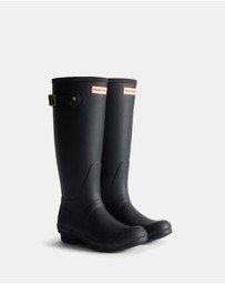 Hunter - Original Tall Tartan Lining Boots - Women's
