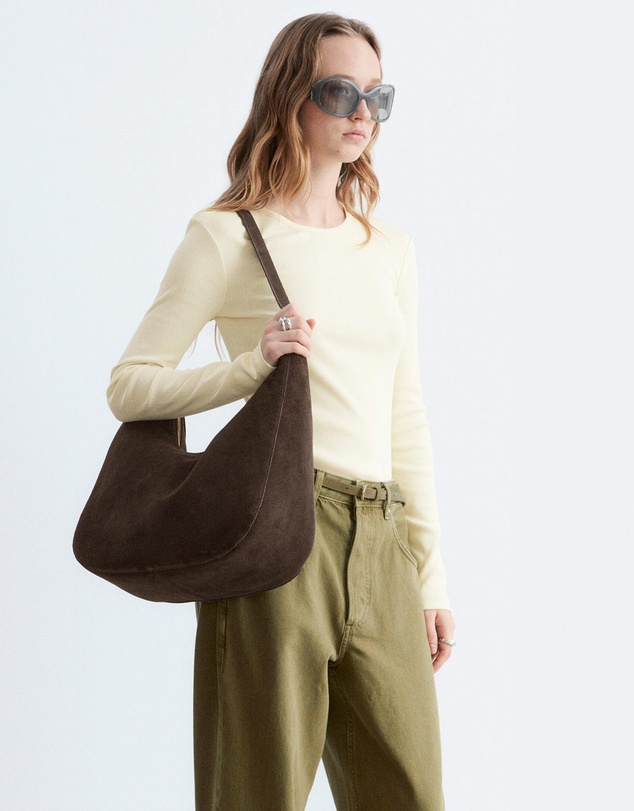 & Other Stories - Ribbed Long-Sleeve Top