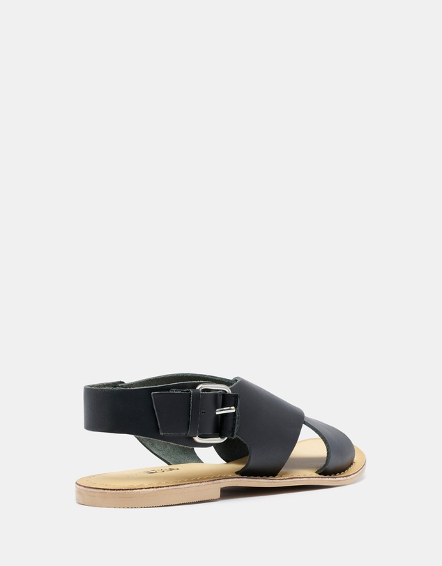 Just Because - Cleo Leather Slingback Flats