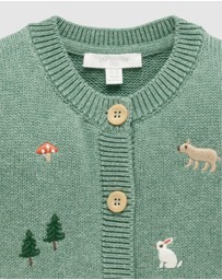 Purebaby - Woodland Cardigan -Kids-Babies