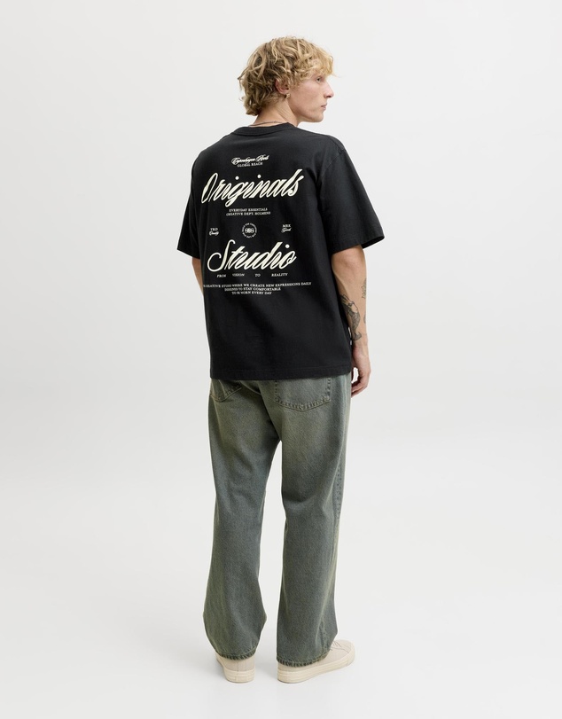 Jack & Jones - Jornorrebro SS Crew Neck Typo Tee Noos