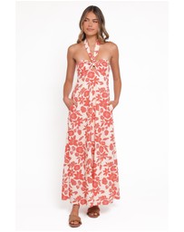 Petal & Pup - Cottrell Maxi Dress - Red Floral