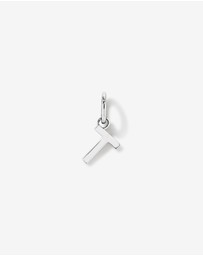 Michael Hill - Letter T Initial Pendant in Sterling Silver