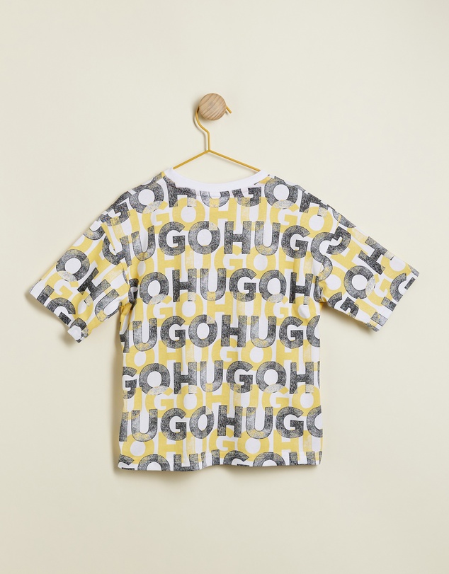 HUGO - All Over T-Shirt - Kids-Teens
