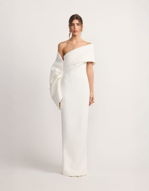 TOJHA - HAYES MAXI DRESS IVORY
