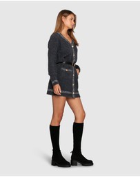 Belle & Bloom - Cute In This Mini Cardigan Dress
