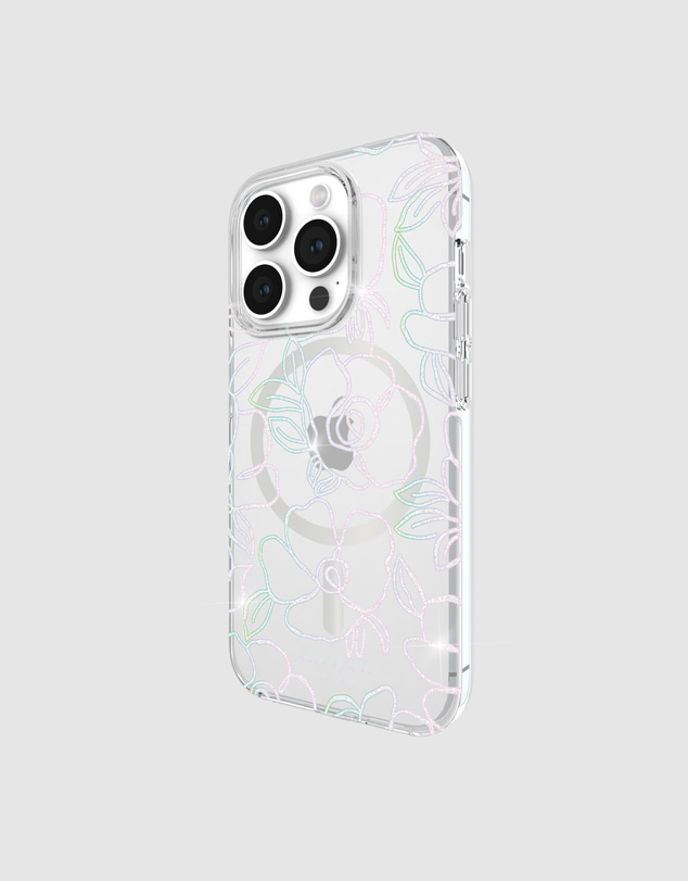 Kate Spade - Kate Spade Modern Floral MagSafe for iPhone 15 Pro