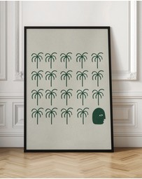 Olive et Oriel - Roots by Shatha Al Dafai Art Print