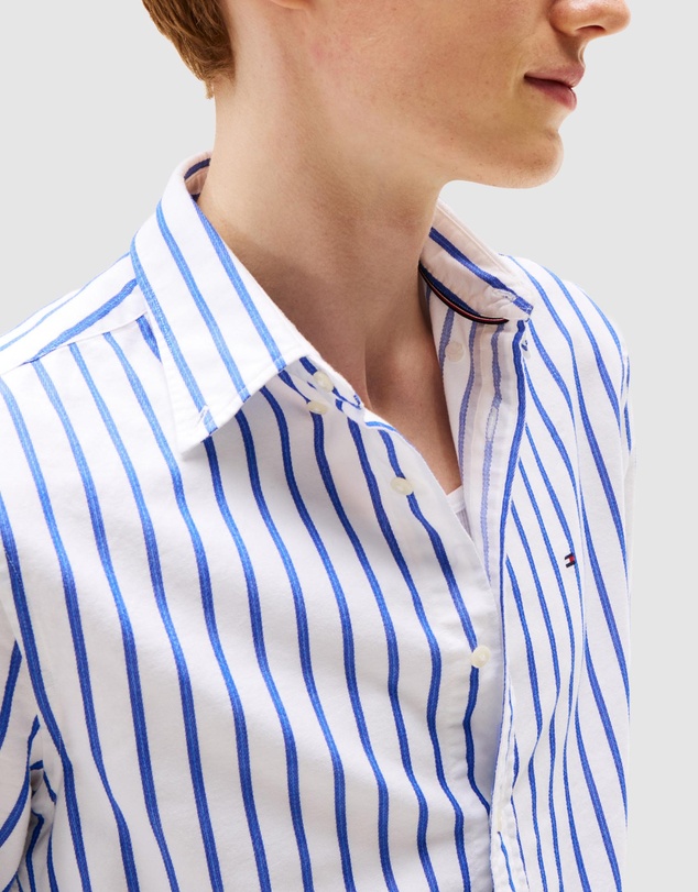 Tommy Hilfiger - Regular Fit Stripe Oxford Shirt