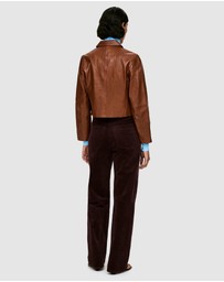 ARKET - Coral Corduroy Wide Jeans