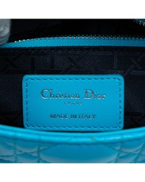 Pre-Loved by Azura Reborn - Pre-Loved Mini Lambskin Cannage Lady Dior