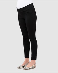 Ripe Maternity - Slim Leg Pocket Pants