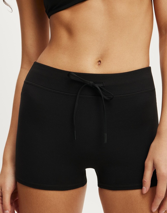 Cotton On Body Active - Ultra Soft Tie Front Micro Short