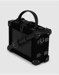 Karl Lagerfeld - K/Autograph Padlock Rhinestone Trunk Bag