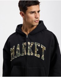 Market - Camo Hoodie