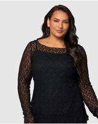 Sunday In The City - Urban Chaos Lace Top