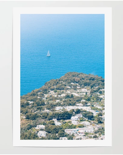 LEGGERA - Capri Sailing Print