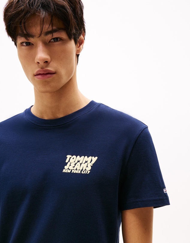 Tommy Jeans - Bubble Logo Back Graphic T-Shirt